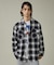 【Dickies / ディッキーズ】オーバーサイズ ネルオンブレチェック ワーク