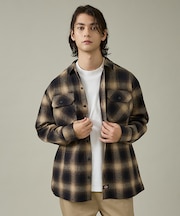 【Dickies / ディッキーズ】オーバーサイズ ネルオンブレチェック ワーク