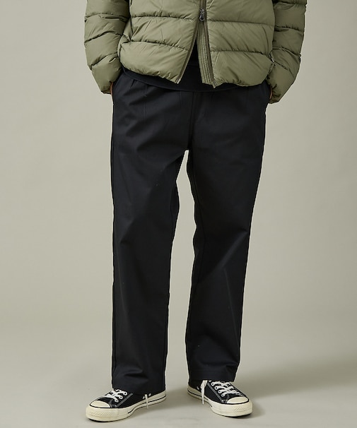 【DICKIES / ディッキーズ】TCツイル/デニム ワイドストレートパンツ（