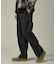 【DICKIES / ディッキーズ】TCツイル/デニム ワイドストレートパンツ（