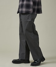 【DICKIES / ディッキーズ】TCツイル/デニム ワイドストレートパンツ（