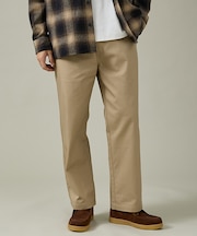 【DICKIES / ディッキーズ】TCツイル/デニム ワイドストレートパンツ（