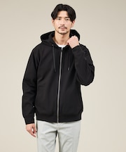 【SMART CLOSET】ハイゲージ ポンチ ジップパーカー / セットアップ