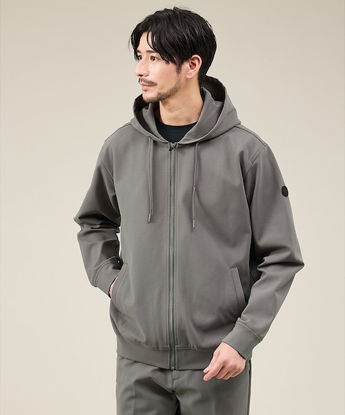 SPALDINGコラボ】ニットコンビアノラックパーカー｜ゴーサンゴーイチ