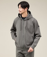 【SMART CLOSET】ハイゲージ ポンチ ジップパーカー / セットアップ