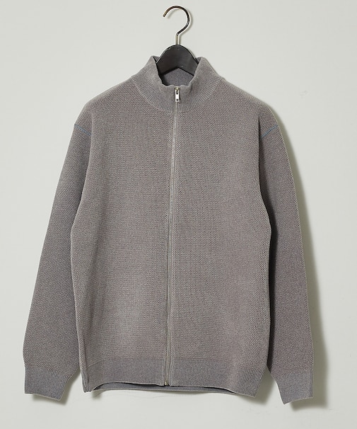 ダブルフェイス カノコ ドライバーズニット