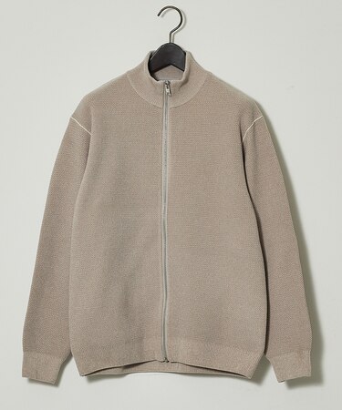 ダブルフェイス カノコ ドライバーズニット