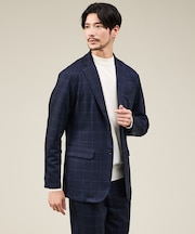 【新型/セットアップ対応】ポンチ ジャケット / 4WAYストレッチ / ウォッ