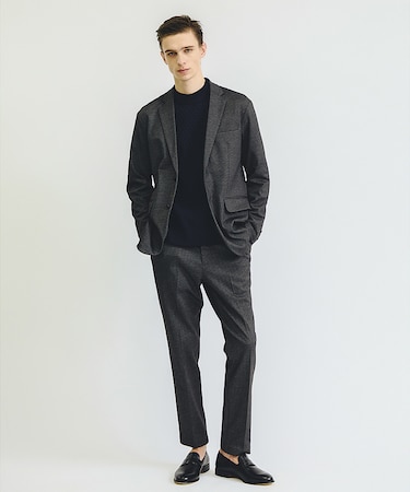 【新型/上下2点セット】ポンチ セットアップ/スーツ ジャケット＆スラックス