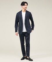 【新型/上下2点セット】ポンチ セットアップ/スーツ ジャケット＆スラックス