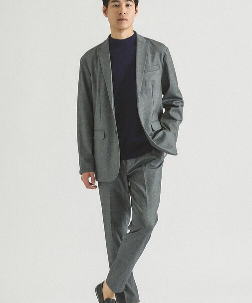 【新型/上下2点セット】ポンチ セットアップ/スーツ ジャケット＆スラックス