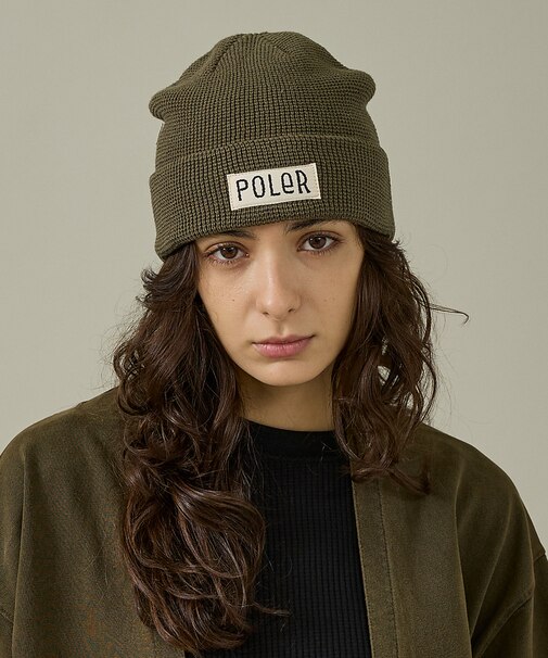 【POLER / ポーラー】WORKERMAN BEANIE / ワーカーマン