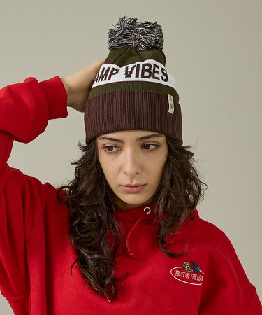 【POLER / ポーラー】GAS STATION BEANIE POMPOM