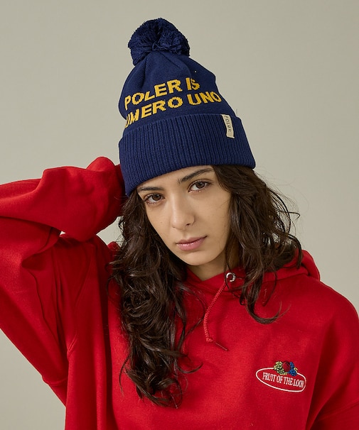【POLER / ポーラー】POM BEANIE / ポン ビーニー /ユニセッ