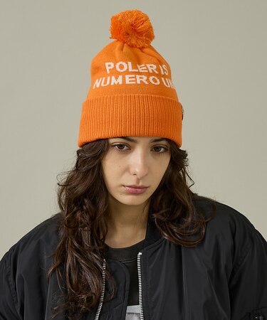 【POLER / ポーラー】POM BEANIE / ポン ビーニー /ユニセッ