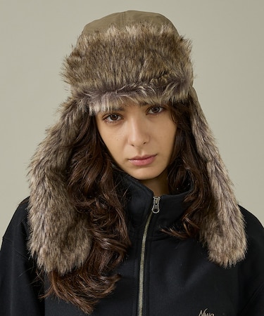 【NANGA/ナンガ】AURORA TEX FUR FLIGHT CAP/フライ