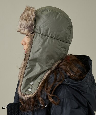 【NANGA/ナンガ】AURORA TEX FUR FLIGHT CAP/フライ