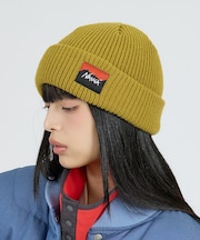 【NANGA/ナンガ】BOX LOGO BULKY BEANIE/ビーニー/ニッ