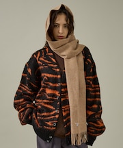 【PENNEYS/ぺニーズ】TIGER PATTERN SHAGGY CARDI