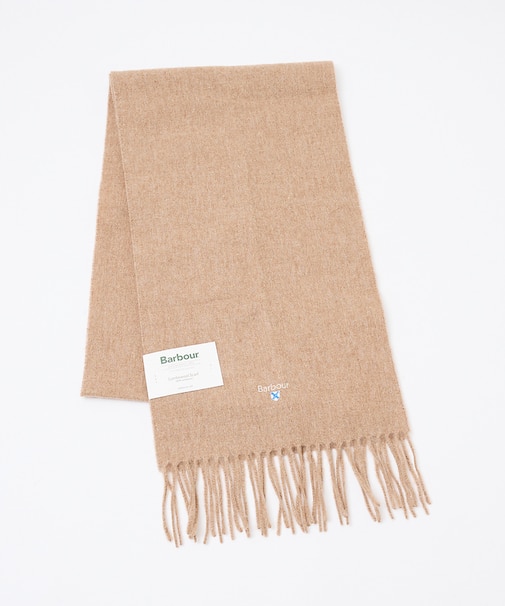 【BARBOUR / バブアー】PLAIN LAMBSWOOL SCARF /