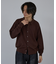 【AH ABAHOUSE】カシミヤタッチ ニットシャツカーディガン