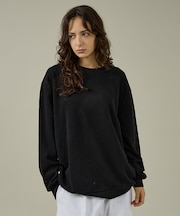 【SEABEES / シービス】KNIT & SEWN CREW NECK L/