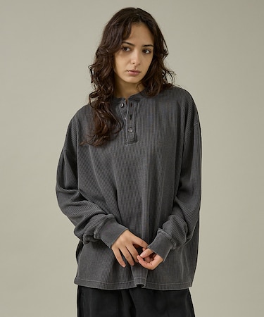 【SEABEES / シービス】HENRY NECK PIGMENT THERM