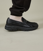 BLACK LOAFER SNEAKERS / ブラック ローファースニーカー/