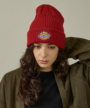 【Dickies / ディッキーズ】EX FIRE LOGO KNIT WATC