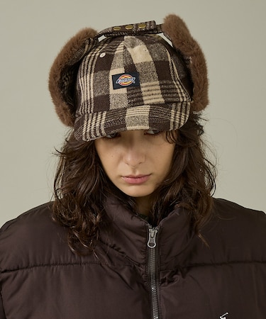 【Dickies / ディッキーズ】EX FAKEFUR TRAPPER HAT