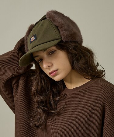 【Dickies / ディッキーズ】EX FAKEFUR TRAPPER HAT