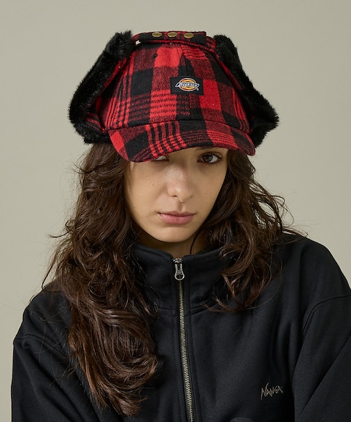 【Dickies / ディッキーズ】EX FAKEFUR TRAPPER HAT