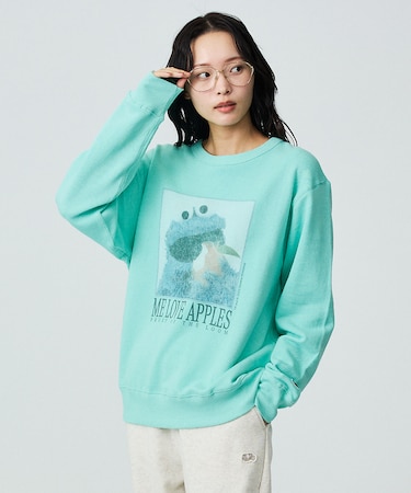 【FRUIT OF THE LOOM】ロングスリーブ甘編み裏毛4/COOKIEM