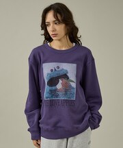 【FRUIT OF THE LOOM】ロングスリーブ甘編み裏毛4/COOKIEM