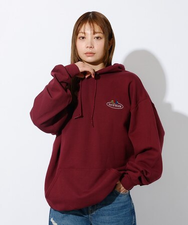 【FRUIT OF THE LOOM】PRINT HOODIE1/ワンポイント/