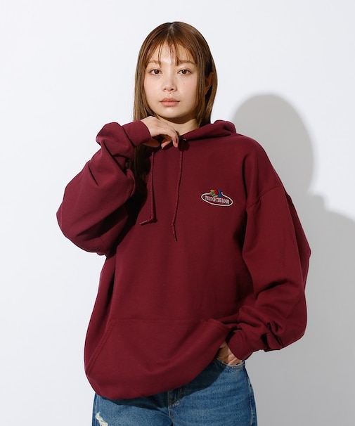 【FRUIT OF THE LOOM】PRINT HOODIE1/ワンポイント/