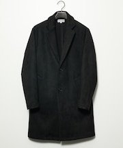 【スエードライク】ボンディング チェスターコート