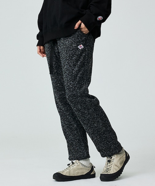 【JEMORGAN/ジェーイーモーガン】ニットフリースロングパンツ/防寒/ユニセ