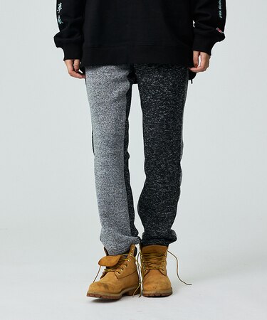 【JEMORGAN/ジェーイーモーガン】ニットフリースロングパンツ/防寒/ユニセ