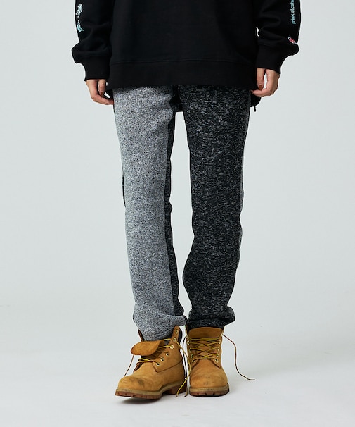 【JEMORGAN/ジェーイーモーガン】ニットフリースロングパンツ/防寒/ユニセ