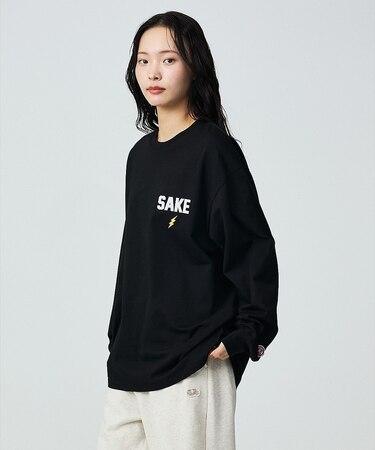 【YOIDORE / ヨイドレ】KAMINARISAMA / 雷様 刺繍ロングT