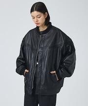 【TOWNCRAFT/タウンクラフト】Leather Derby Jacket