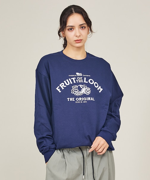 【FRUIT OF THE LOOM】PRINT SWEAT5/プリントロゴ/ユ