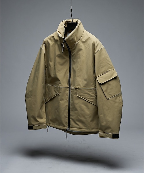 TAIONライナー スタンドカラー シェルジャケット / ショートブルゾン