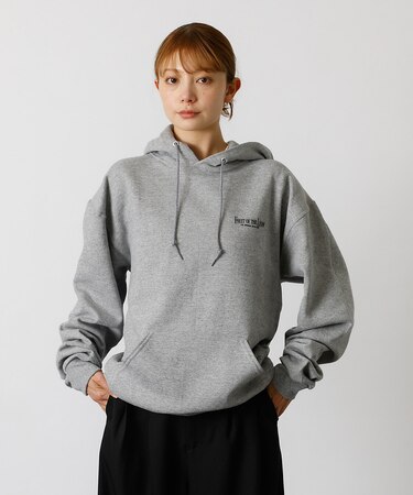 【FRUIT OF THE LOOM】PRINT HOODIE4/ロゴプリント/