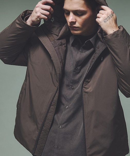 【LIMONTA】700FP フーデットダウンジャケット / ショートブルゾン