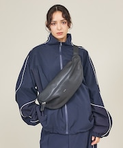 【YArKA/ヤーカ】big size body bag / 横長ウエストポーチ