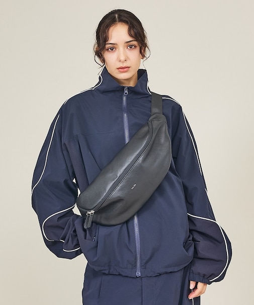 【YArKA/ヤーカ】big size body bag / 横長ウエストポーチ