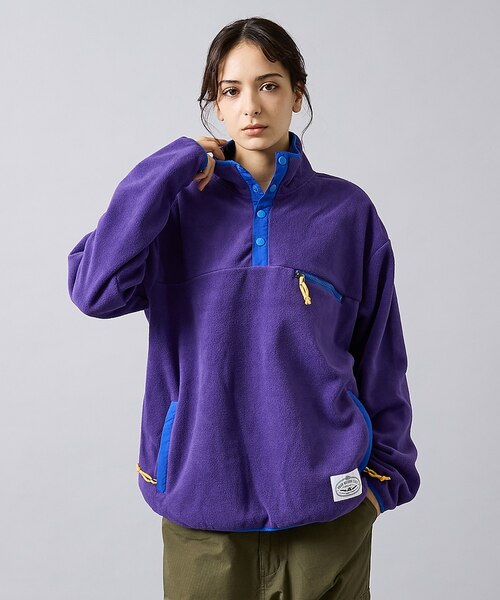 POLER/ポーラー】SNAP LIGHT FLEECE/アノラック/防寒/ユ｜アバハウスの