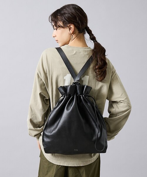 【YArKA/ヤーカ】メッシュ切替巾着ショルダーバッグ YArKA/ヤーカ】drawstring shoulder & backpac｜アバハウスの通販